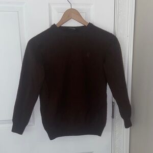 Roberto Cavalli Rich Brown Crewneck Sweater